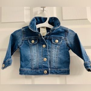 First Impressions Baby Girl Denim Jacket, Size 3-6 Months